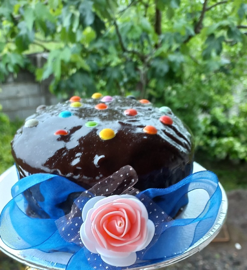 کیک خیس شکلاتی