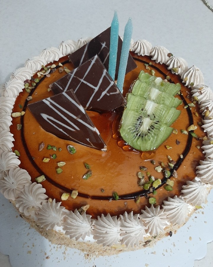 کیک تولد فرشته جان 