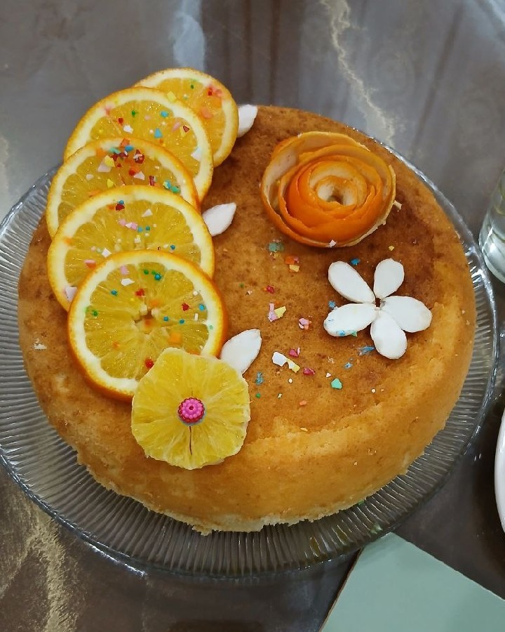 کیک پرتغالی تو یه عصر پاییزی???☕????