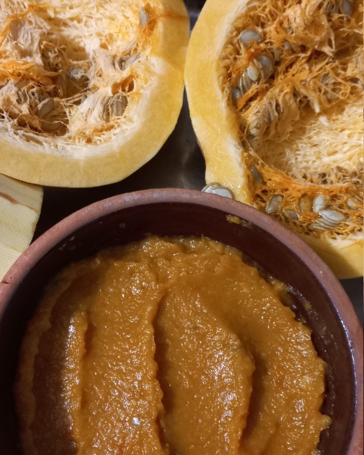 سوپ کدو حلوایی 