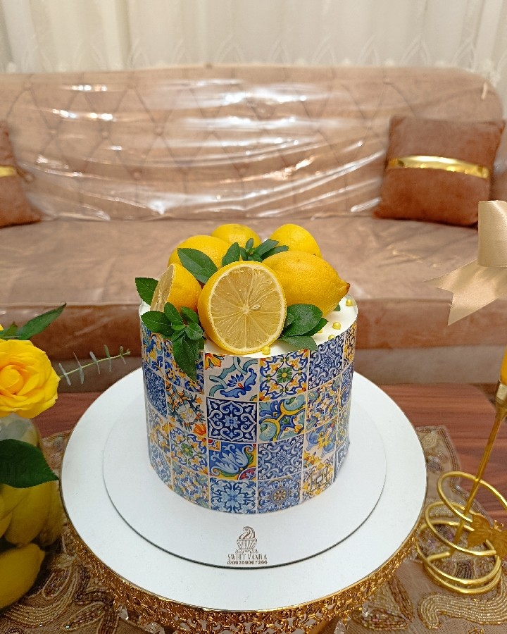 کیک تولد مامان