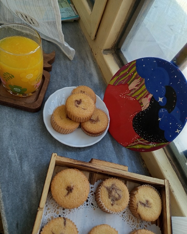 کاپ کیک ساده