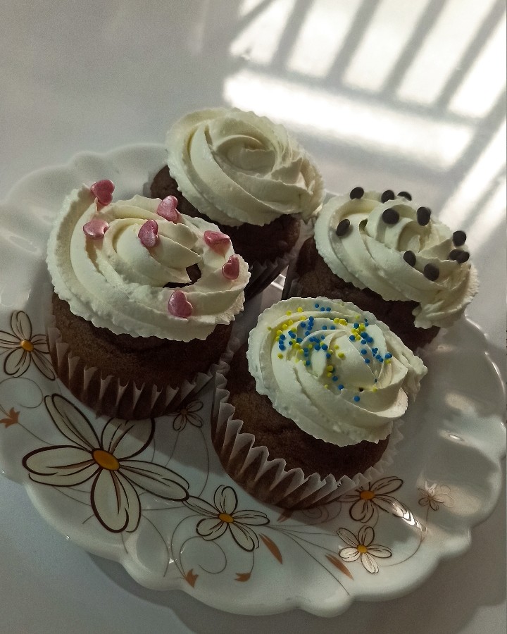 کاپ کیک . وافل