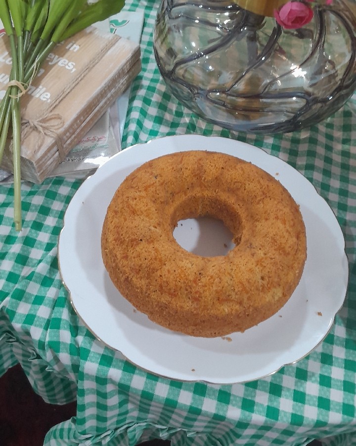 کیک هویج و گردو ❤️❤️بوی دارچین توی کل خونه پیچیده❤️❤️به به❤️❤️