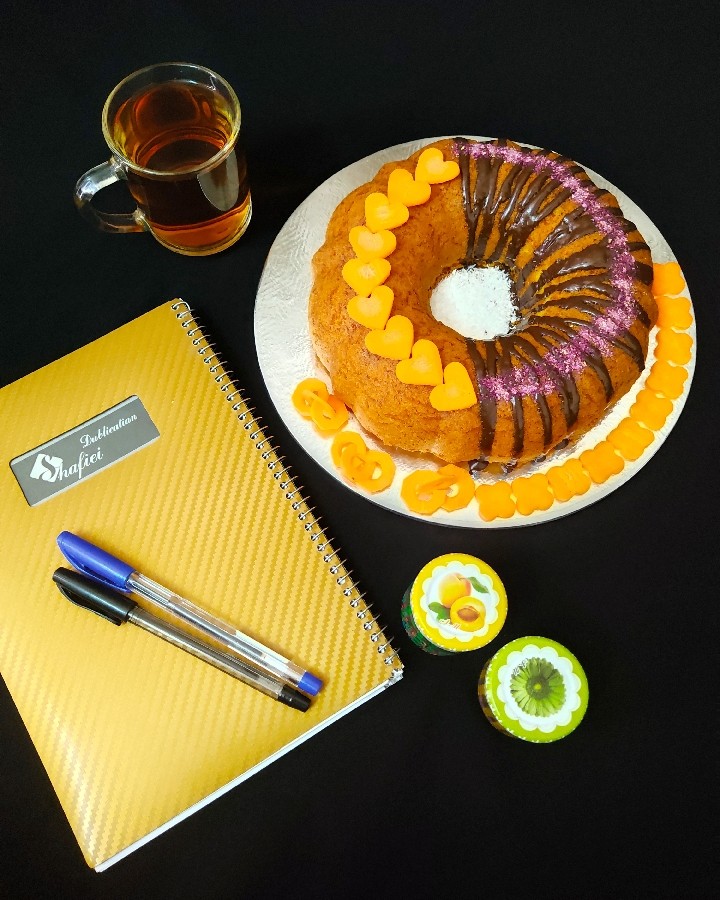 کیک هویج وگردو 