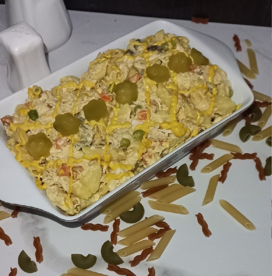 سالاد ماکارونی 