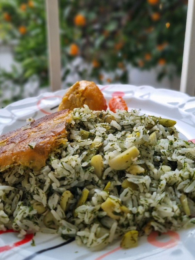 باقالی‌پلو مامان‌خانوم‌پَز