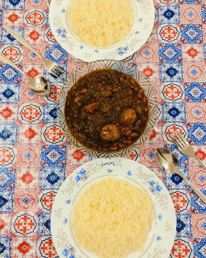 عکس خورش قرمه سبزی