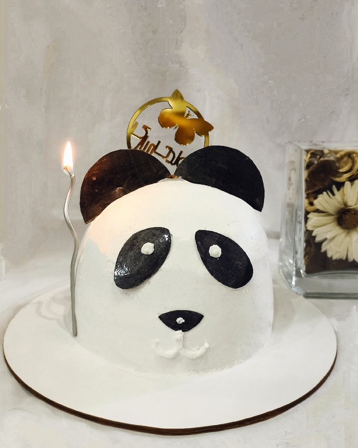 کیک حجمی طرح پاندا