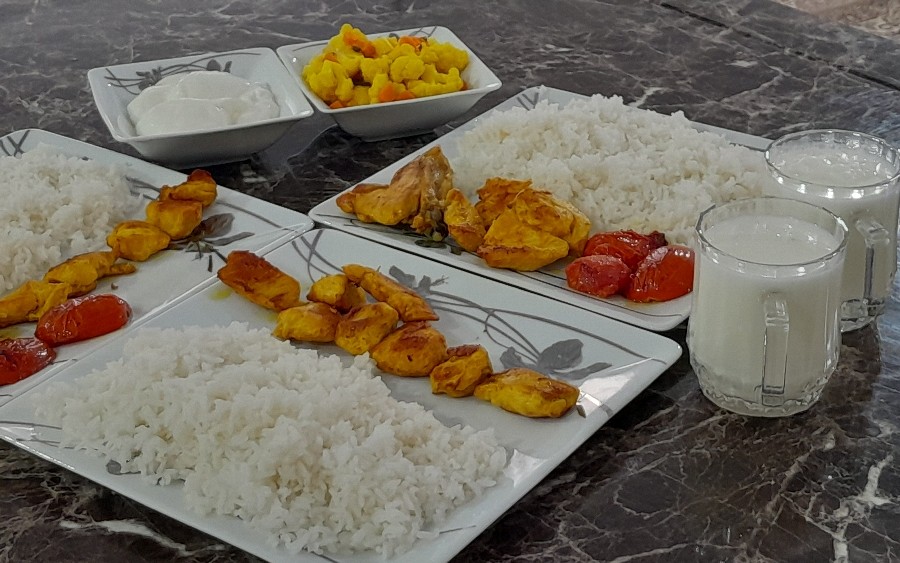 عکس نهار روز جمعه