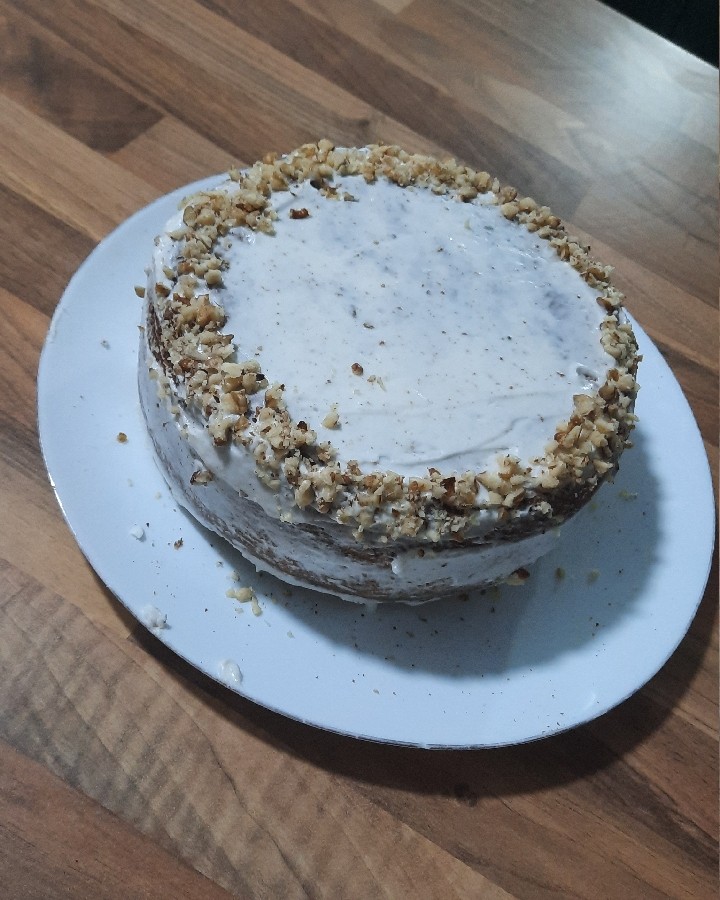 کیک هویج گردو