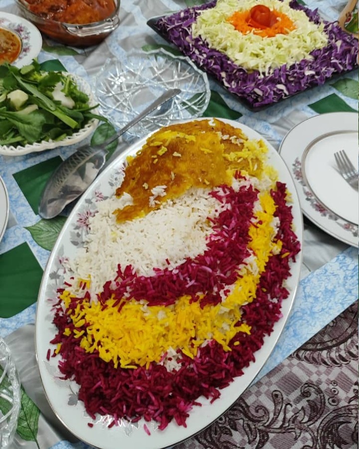 سفره ی مهمونی..


