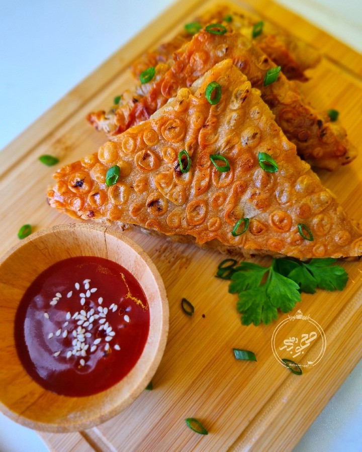 عکس سمبوسه پیتزایی