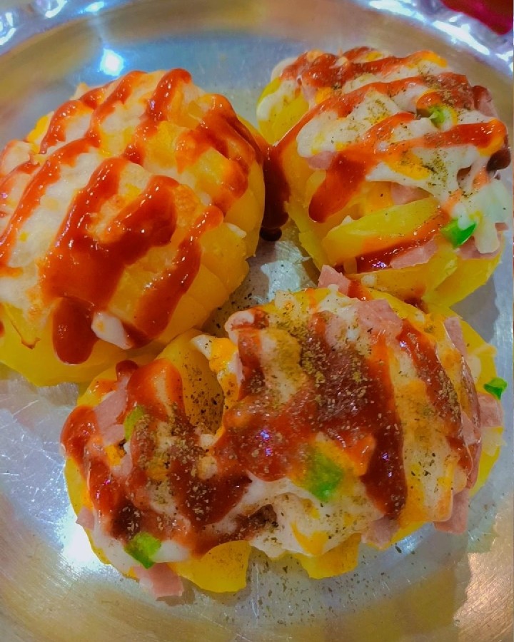 سیب زمینی پنیر