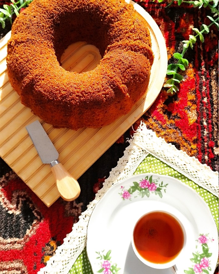 کیک کدو حلوایی