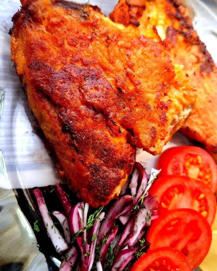 ماهی سرخ شده 