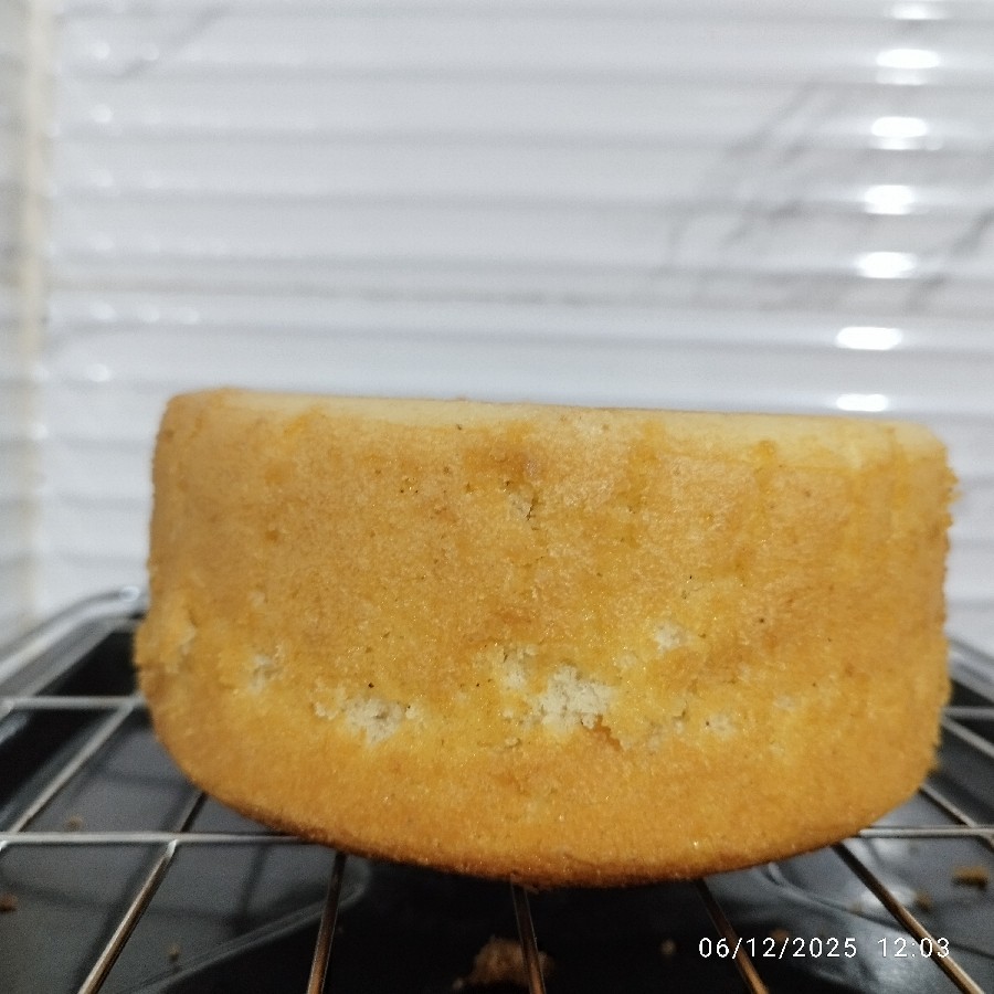 کیک وانیلی نرم