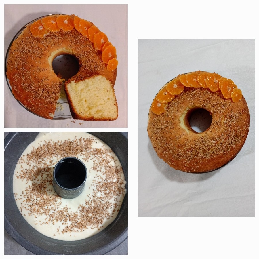 کیک پرتقالی