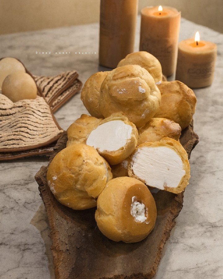 #نان_خامه ای
#نارنجکی