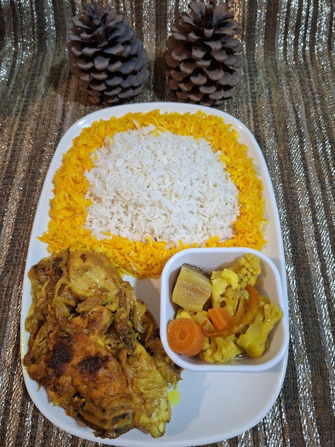 مرغ زعفرانی