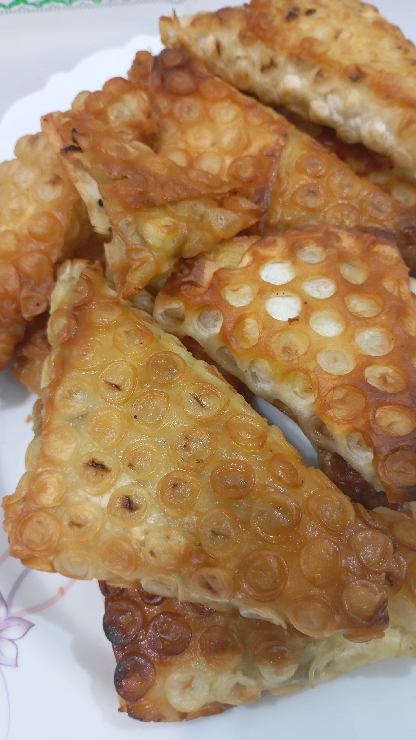 سمبوسه مرغ و سیب زمینی 