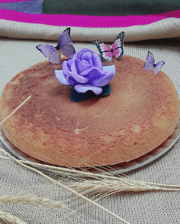 کیک ساده برای عصرانه