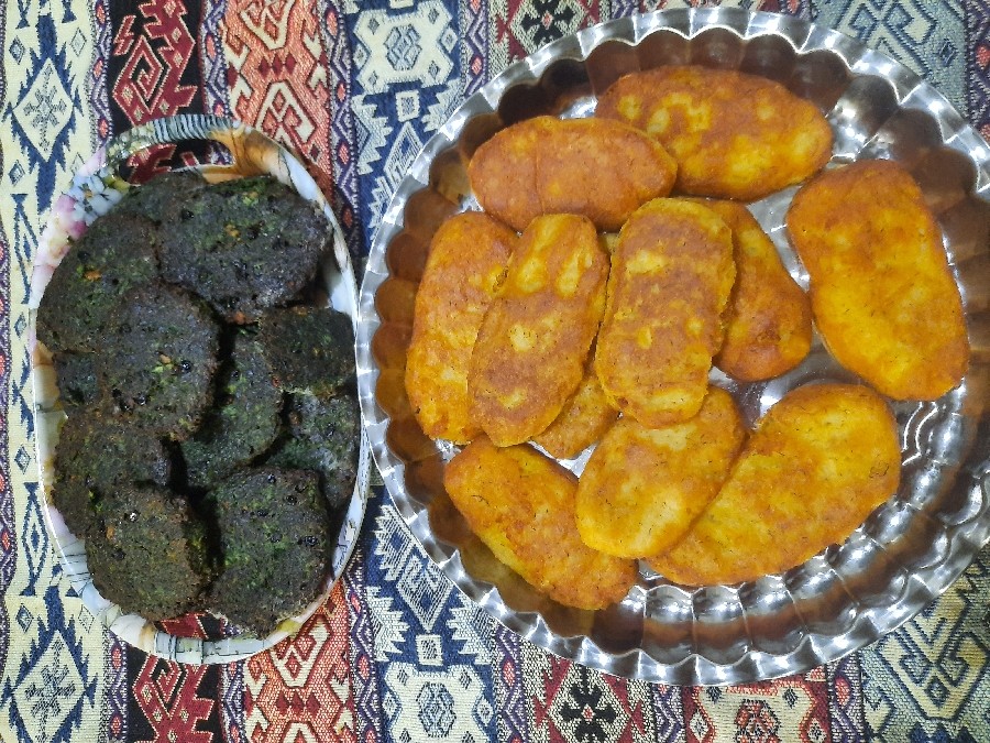 کوکو سیب زمینی و سبزی