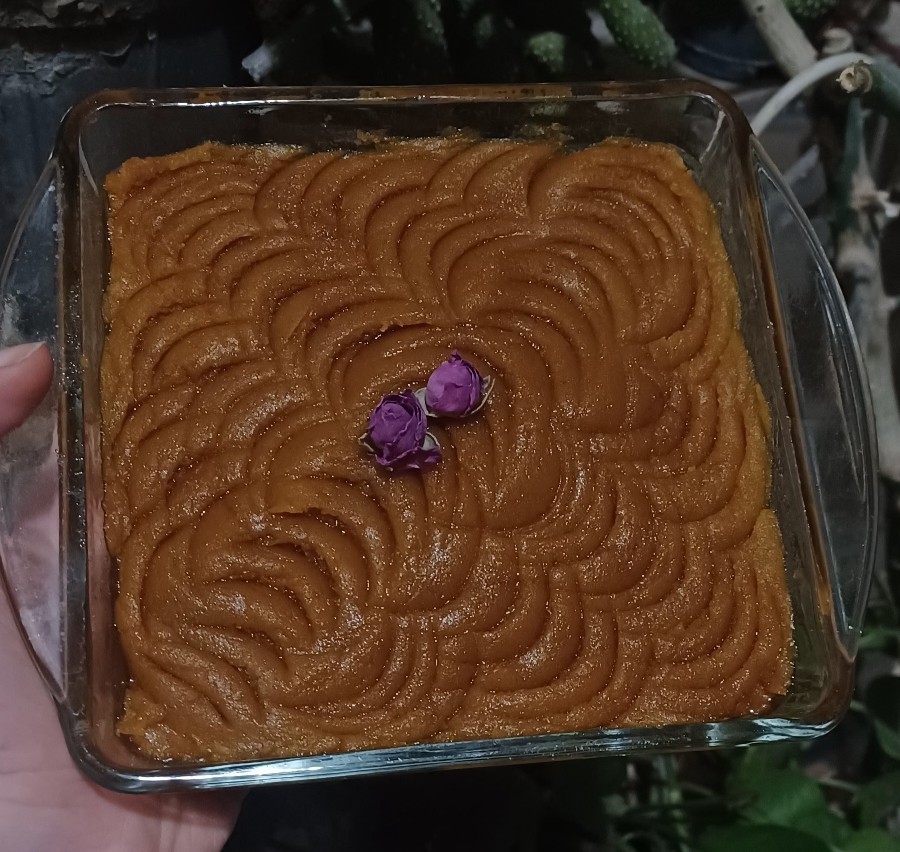حلوای هویج زعفرانی