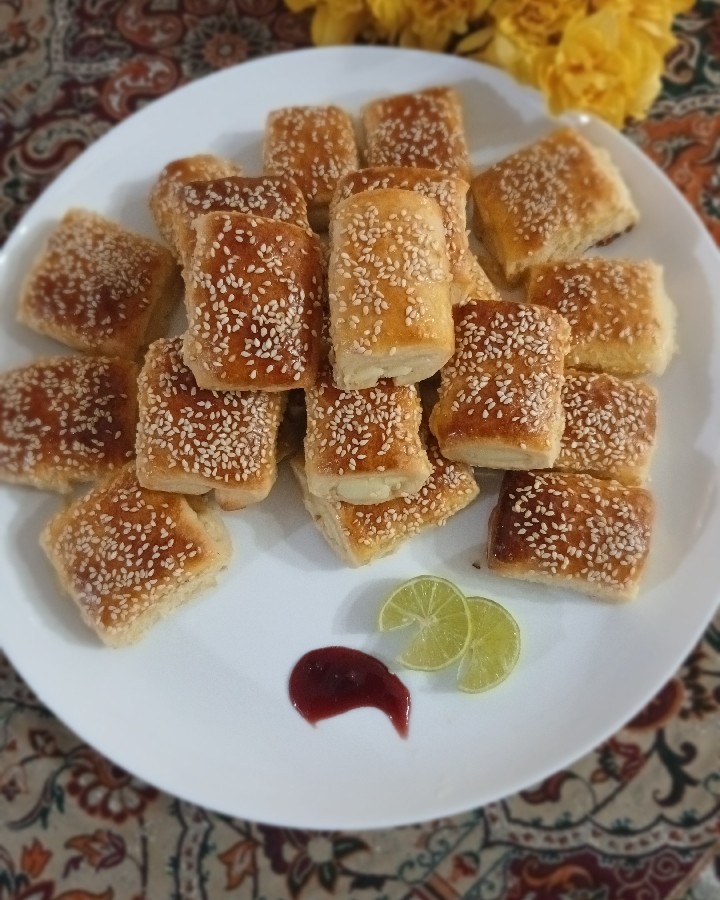 شیرینی دانمارکی با کرمفیل خوشمزه ? 
