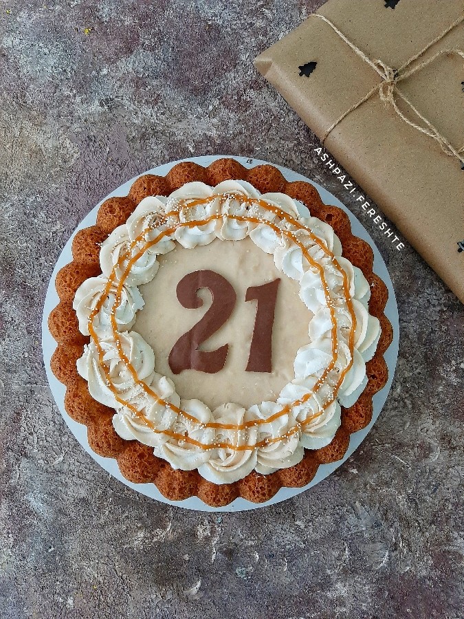 عکس کیک پنبه ای