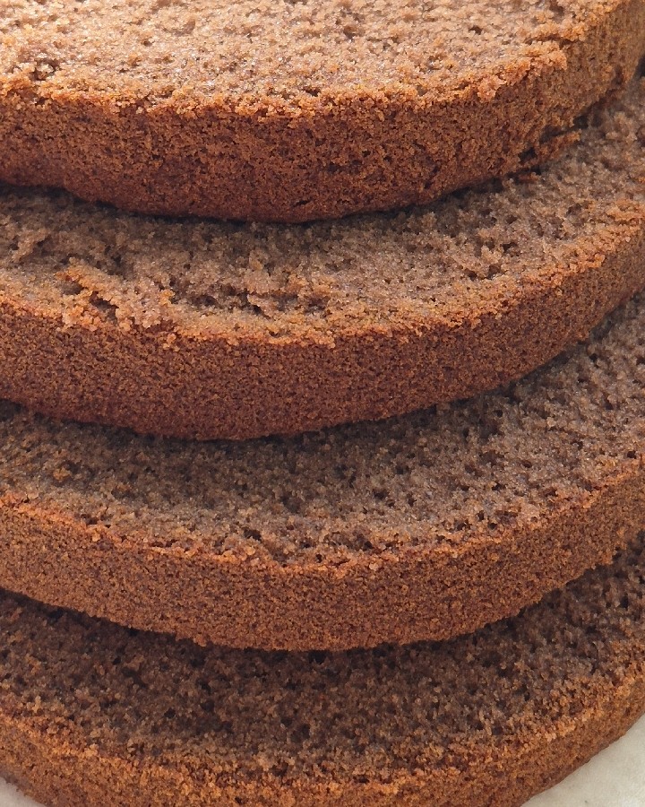 کیک شیفون کاکائویی