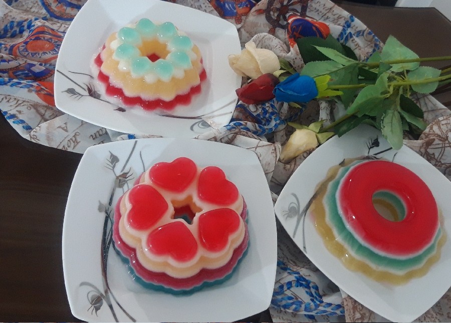 ژله طبقه ای