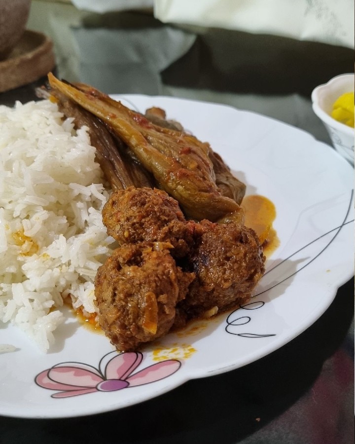 خورشت قلقلی بادمجان