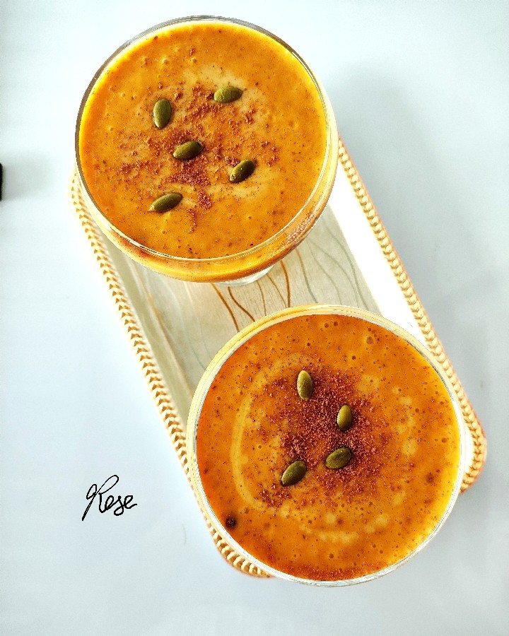 اسموتی پای کدو حلوایی