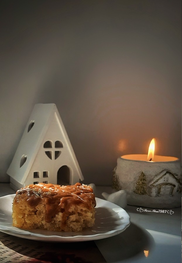 عکس کیک لوتوس بدون تخم مرغ