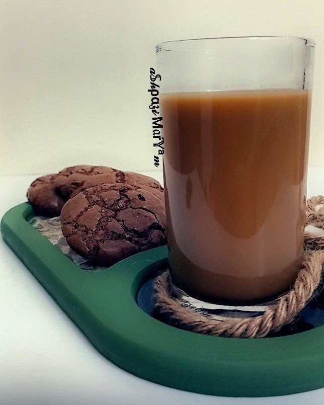 شیرینی گردویی با پودر کیک