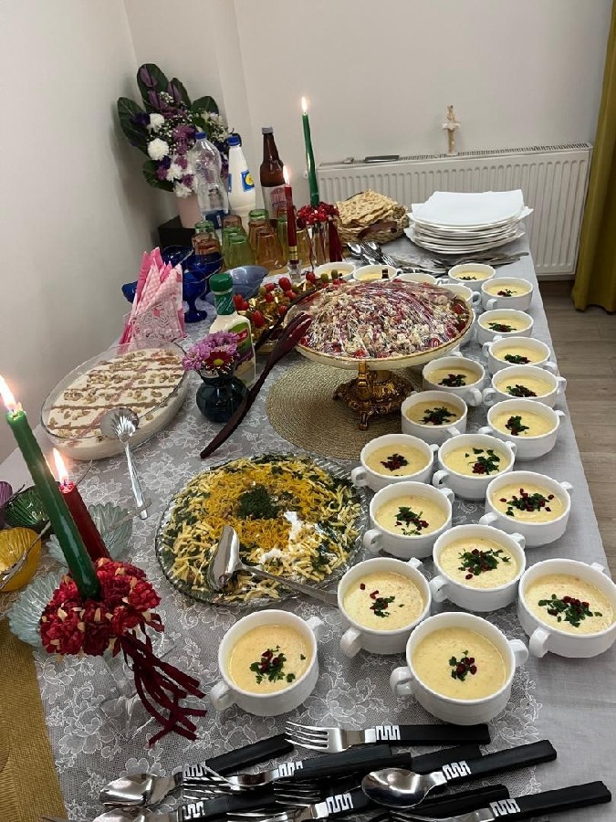 میز عصرانه خواهرم 