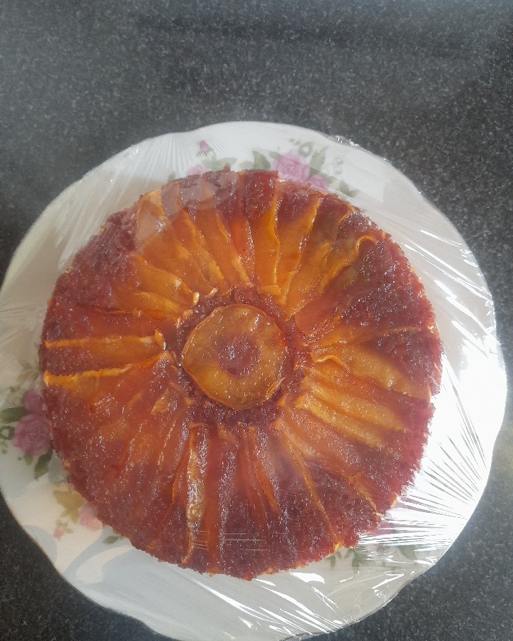 کیک سیب کارامل