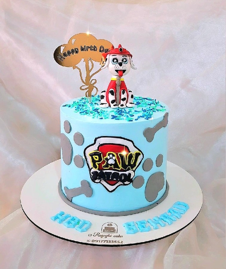 کیک سگهای نگهبان 