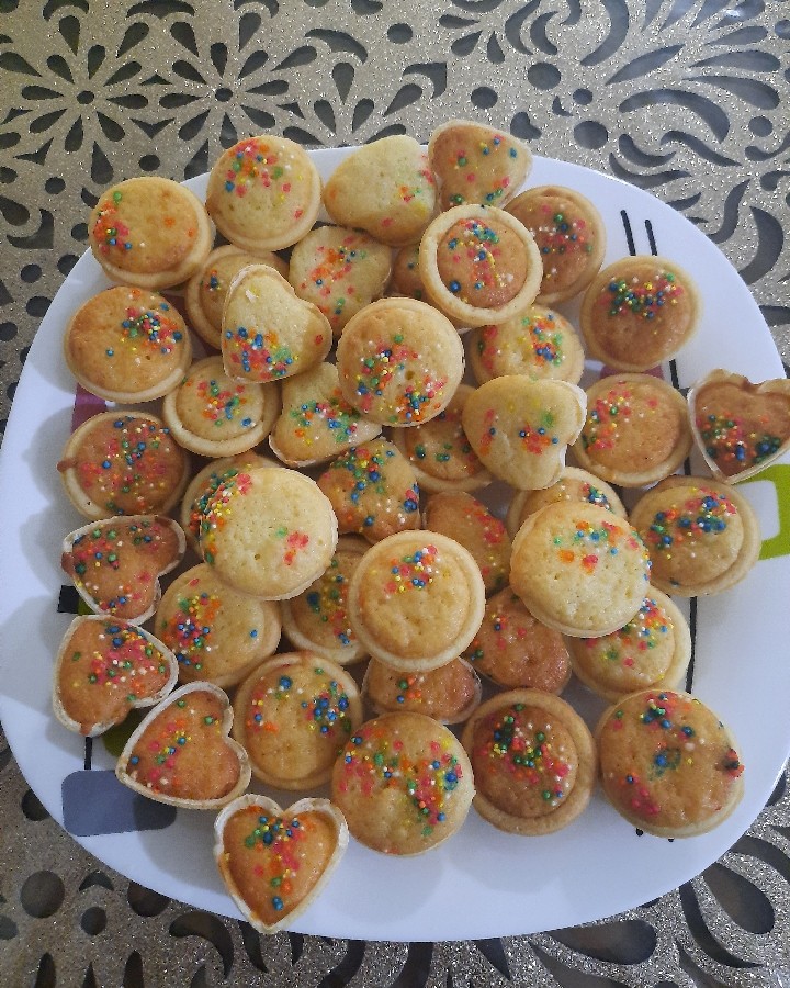 کیک انگشتی برای مادربزرگ مرحوم عزیزم