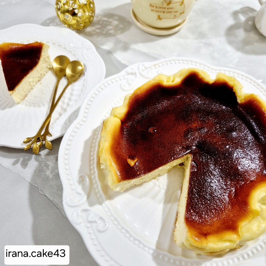 عکس چیز کیک سن سباستین