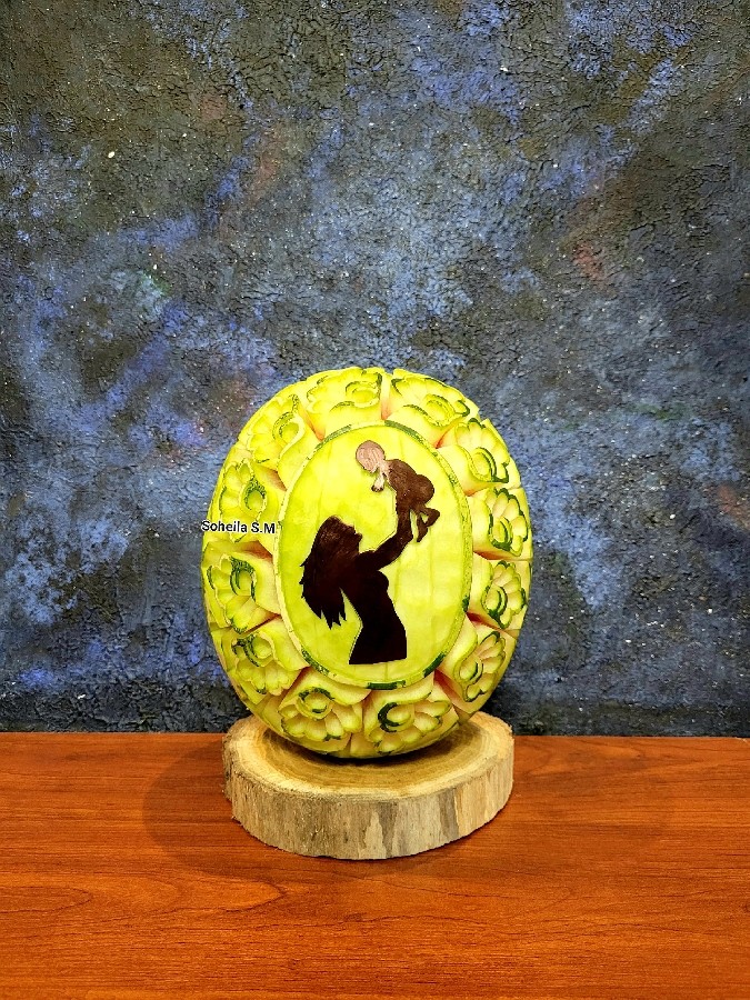 حکاکی هندوانه مناسبتی