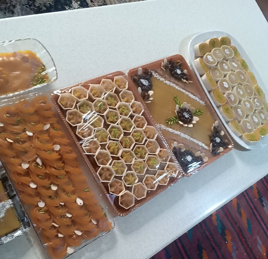 حلوا شیر و حلوا هویج و حلوا سه آرد مجلسی 