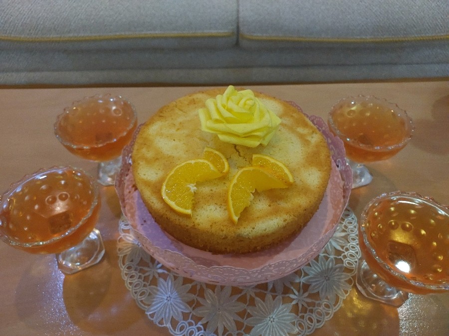 کیک پرتقالی