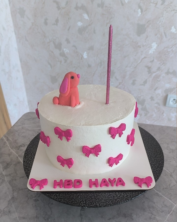 کیک تولد 4 سالگی دخترم هایا