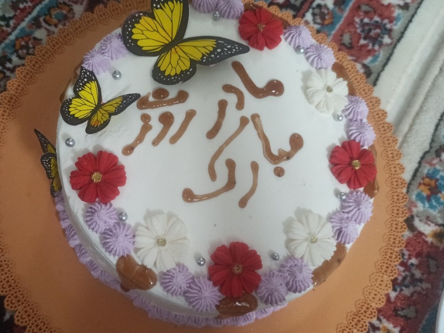 کیک خامه ای