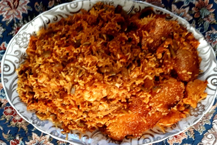 لوبیا پلو # همراهان گرامی ؛ جاتون سبز#