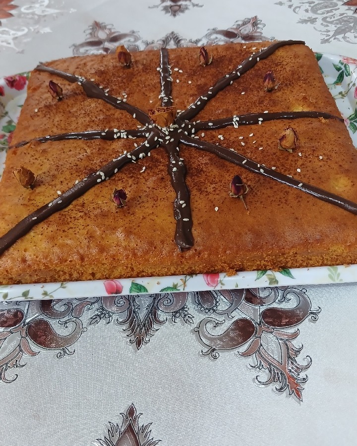 کیک کدو حلوایی 