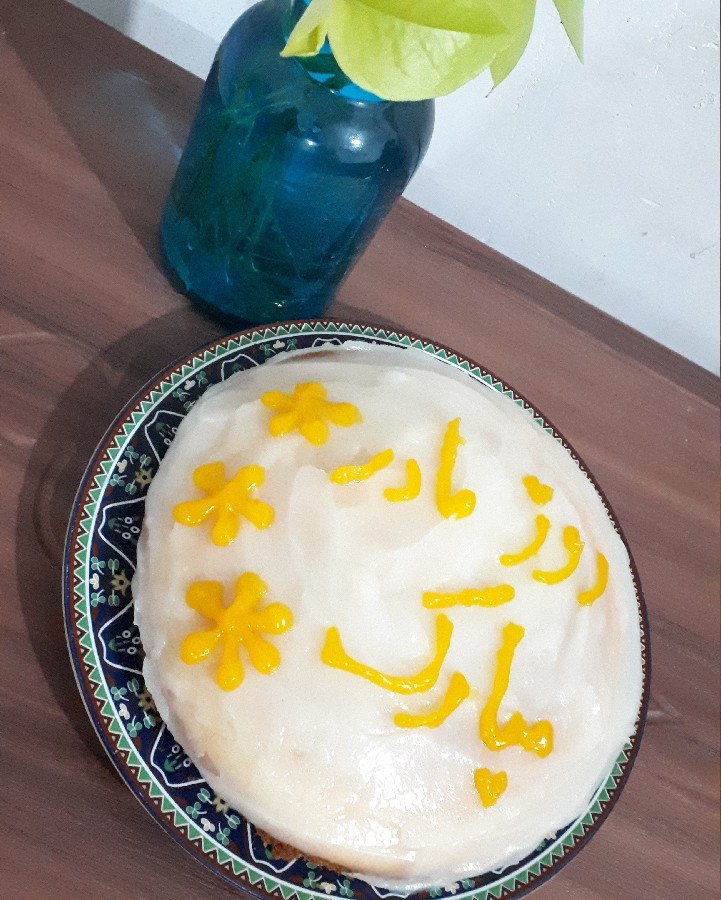 کیک هل و گلاب