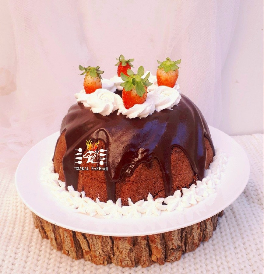 کیک شیفون شکلاتی